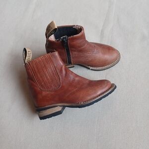 Toddler Leather Botines